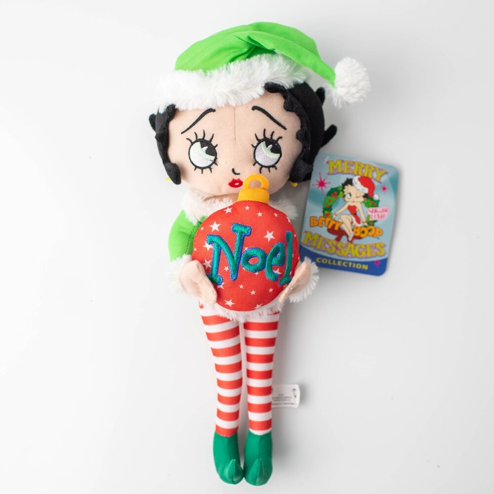 NEW Sugar‎ Loaf Betty Boop Merry Messages Collection NOEL Christmas 2011 Plush